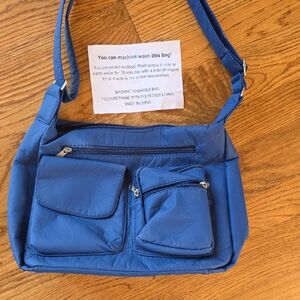 Blue Women's Shoulder Bag